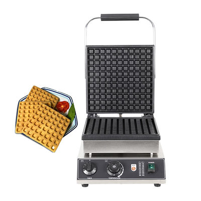 AM-206-2D 2400W QQ Lieja Máquina de Waffle Belga para una limpieza rápida y fácil