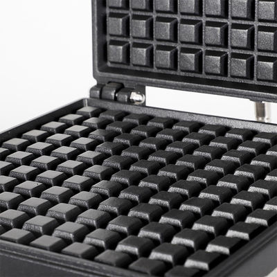 AM-206-2D 2400W QQ Lieja Máquina de Waffle Belga para una limpieza rápida y fácil