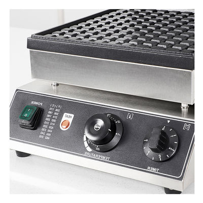 AM-206-2D 2400W QQ Lieja Máquina de Waffle Belga para una limpieza rápida y fácil