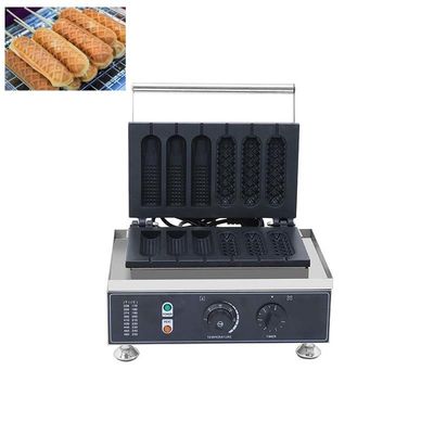 Maquinaria para hacer perros calientes de waffle para el hogar de waffle de maíz AM-216 con gran capacidad