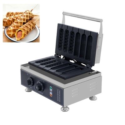 Maquinaria para hacer perros calientes de waffle para el hogar de waffle de maíz AM-216 con gran capacidad