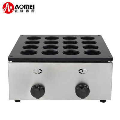 Restaurante Red Bean Cake Maker Máquina de parrillado de gas con alto rendimiento de productividad