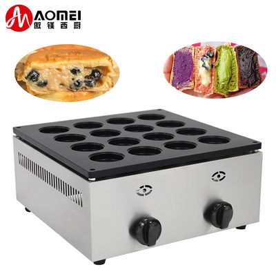 Restaurante Red Bean Cake Maker Máquina de parrillado de gas con alto rendimiento de productividad