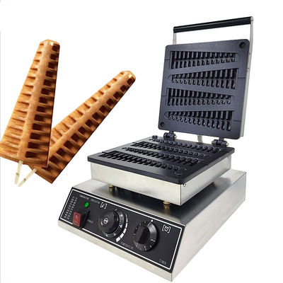 TCG-804W Fabricantes de gofres en forma de árbol 4pcs máquina de gofres con palo de caramelo Waffle recubrimiento antiadherente