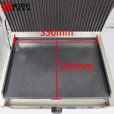 Cocina Cocina Panini eléctrica Sandwich Maker con hierro fundido Grill BBQ y placas