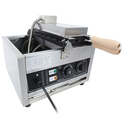 Fabricante eléctrico de waffles de placa antiadherente de 1800W para pan en forma de huevo Fuente de energía eléctrica