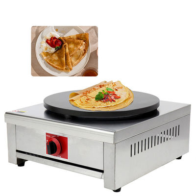 Máquina de crepe de acero inoxidable con cabeza única con bastón