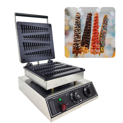 Fabricante de gofres eléctricos con forma de árbol de Navidad de 11 KG Conveniente y duradero para bares de aperitivos