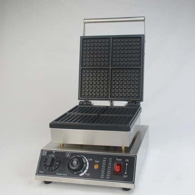 AM-206 Fabricante de gofres cuadrados no adhesivos Máquina de gofres duradera para gofres Homeycomb