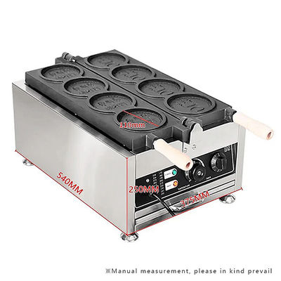 Fabricante de gofres eléctricos comerciales de alta productividad para máquinas fáciles de operar y snack