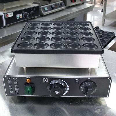 Larga vida útil Mini Waffle Maker Electric Waffle Pancake para la máquina de bocadillos industriales
