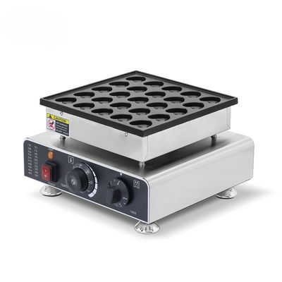Máquina de fabricación de gofres comercial de 110V con rango de temperatura de 50-300C y diseño compacto