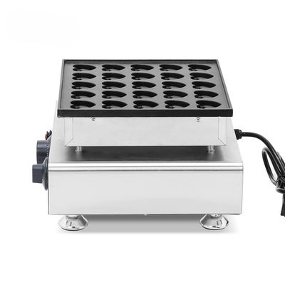 Máquina de fabricación de gofres comercial de 110V con rango de temperatura de 50-300C y diseño compacto