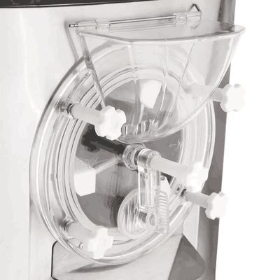 Máquina de helado de acero inoxidable de 30 a 36 litros por hora, congeladora vertical de lotes