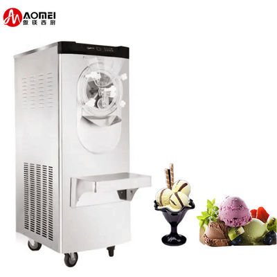 Máquina para hacer helados Aomei 24-28L/H Máquina automática para hacer helados