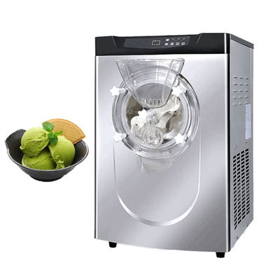 1.25HP Compresor 10-14L / H de salida Gran cilindro de helado duro para uso comercial