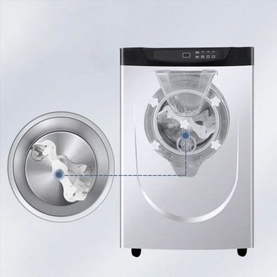 1.25HP Compresor 10-14L / H de salida Gran cilindro de helado duro para uso comercial