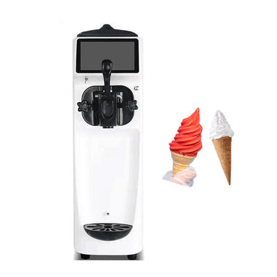 Máquina para hacer helados de servicio suave con función de maquinaria 210x554x740mm tamaño