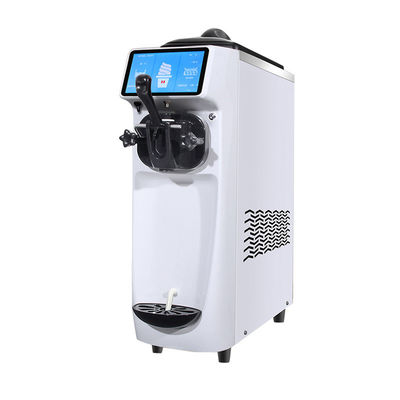 Máquina para hacer helados de servicio suave con función de maquinaria 210x554x740mm tamaño