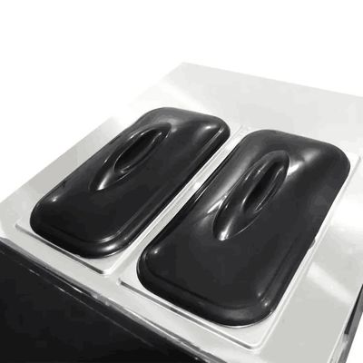 Sistema de preenfriamiento Fabricante de helados blandos con 3 sabores 540x850x1500mm de acero inoxidable