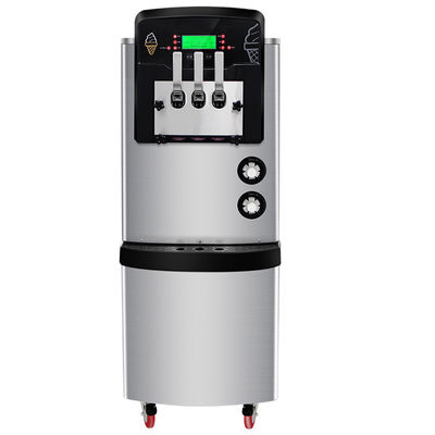 Máquina de helados de servicio comercial de 3 sabores con capacidad de 36-42L/h