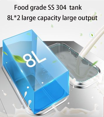 Máquina de helados de servicio comercial de 3 sabores con capacidad de 36-42L/h