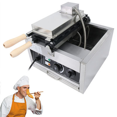 Máquina de Waffle de Banano de Hotel Fabricante de Waffles de Burbuja de Acero Inoxidable No adhesivo 11.25 KG