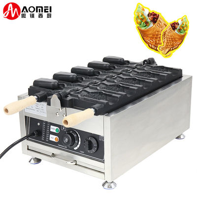 Máquina de moldeado de forma de pescado a medida para pasteles eléctricos y golosinas congeladas