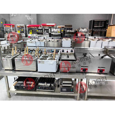Máquina eléctrica para hacer gofres de placa antiadherente 1300W para bares de bocadillos