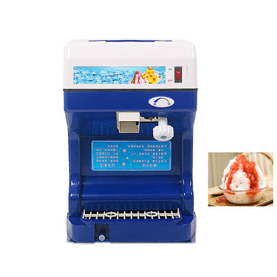 Máquina de trituración de hielo eléctrica comercial semiautomática con material plástico ABS