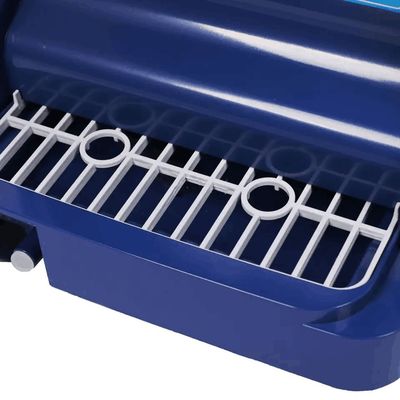 Máquina de trituración de hielo eléctrica comercial semiautomática con material plástico ABS
