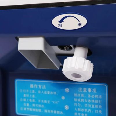 Máquina eléctrica de triturador de hielo Trituradoras de hielo Aparatos de afeitar con cuchillas de acero inoxidable 304