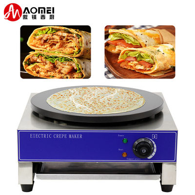 450*450*220mm Máquina eléctrica crepeadora para equipos de aperitivos en acero inoxidable