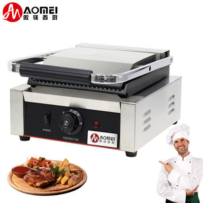 Grill de contacto comercial para el hogar o el restaurante Panini máquina de hacer sándwiches 220V
