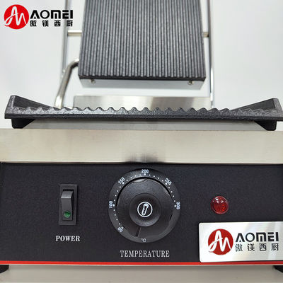 Grill de contacto comercial para el hogar o el restaurante Panini máquina de hacer sándwiches 220V