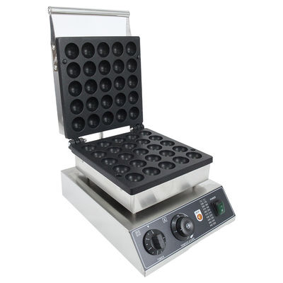 Larga vida útil Multifunción Muffin Waffle Maker con 25 agujeros y tamaño de 300 * 360 * 240mm
