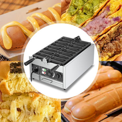 8 Pcs Penis Shape Waffle Maker Fabricante eléctrico antiadherente de waffle para bocadillos y golosinas