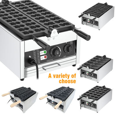 8 Pcs Penis Shape Waffle Maker Fabricante eléctrico antiadherente de waffle para bocadillos y golosinas