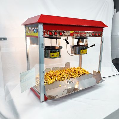 860*420*740mm Máquina eléctrica de palomitas de maíz para la línea de procesamiento de snacks