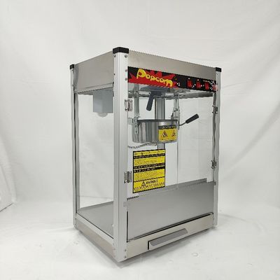 15.5KG máquina de palomitas de maíz automática comercial tamaño de la olla interior Dia190 * H60mm