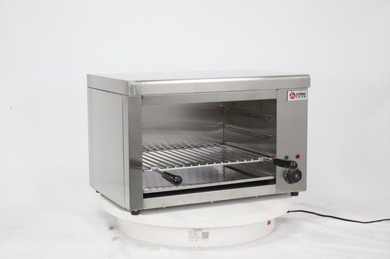Máquina eléctrica de salamandra de acero inoxidable para equipos de cocina de restaurantes comerciales