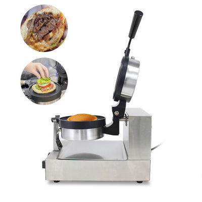 Restaurante Prensa Panini de acero inoxidable para sándwiches y hamburguesas perfectamente asadas