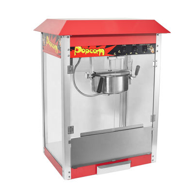 110-240V/50-60HZ Material SS de calidad alimentaria saludable Máquina de palomitas de maíz comercial con carrito
