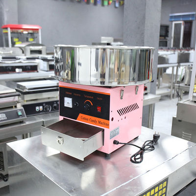 Calentamiento eléctrico máquina de algodón de caramelo de acero inoxidable de salida Nombre del producto para las partes