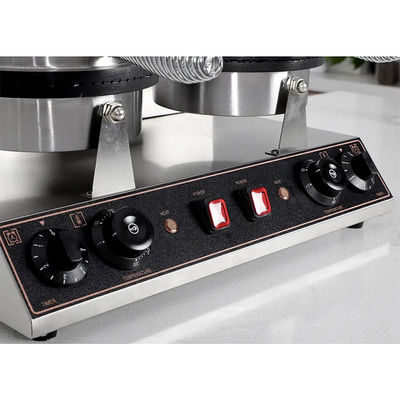Máquina eléctrica de cono de gofres TCB-2 de alta productividad para necesidades de equipos de aperitivos