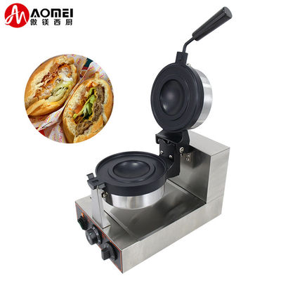 Máquina eléctrica para hacer gofres para bares de bocadillos Placa antiadherente 250*350*250mm