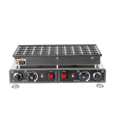 Productividad alta 50 agujeros eléctricos Mini Pancake Waffle Maker para la máquina comercial de alimentos